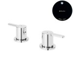 Bruma Leaf Bateria umywalkowa podtynkowa Night Sky 1679601NS