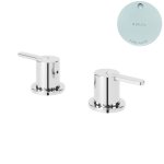 Bruma Leaf Bateria umywalkowa podtynkowa Pure White 1679601PW