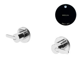 Bruma Leaf Bateria umywalkowa podtynkowa Night Sky 1670106NS