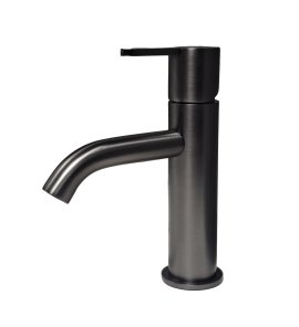    Bruma Leaf Bateria umywalkowa jednootworowa bez korka Graphit 1670011GR W MAGAZYNIE