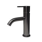    Bruma Leaf Bateria umywalkowa jednootworowa bez korka Graphit 1670011GR W MAGAZYNIE