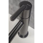    Bruma Leaf Bateria umywalkowa jednootworowa bez korka Graphit 1670011GR W MAGAZYNIE