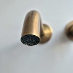    Bruma Leaf Bateria umywalkowa podtynkowa 17 cm Old Brass 1678501LE WYPRZEDAŻ EKSPOZYCJI!!