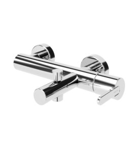 Bruma Leaf Bateria wannowo-natryskowa ścienna Chrom 1670301CR