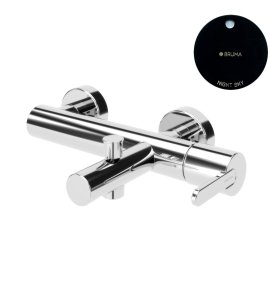 Bruma Leaf Bateria wannowo-natryskowa ścienna Night Sky 1670301NS