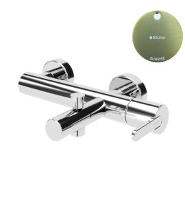 Bruma Leaf Bateria wannowo-natryskowa ścienna Sunrise 1670301SR