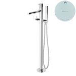 Bruma Leaf Bateria wannowo-natryskowa wolnostojąca Pure White 1679801PW