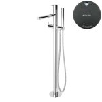 Bruma Leaf Bateria wannowo-natryskowa wolnostojąca Gunmetal 1679801MG