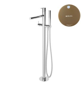 Bruma Leaf Bateria wannowo-natryskowa wolnostojąca Sunset 1679801SS