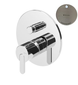 Bruma Leaf Bateria wannowo-natryskowa podtynkowa Morning Mist 1671301MM