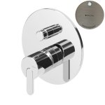 Bruma Leaf Bateria wannowo-natryskowa podtynkowa Morning Mist 1671301MM