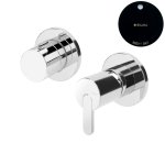 Bruma Leaf Bateria wannowo-natryskowa podtynkowa z 2 wyjściami Night Sky 1673119NS