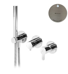 Bruma Leaf Bateria wannowo-natryskowa podtynkowa Morning Mist 1673115MM