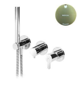 Bruma Leaf Bateria wannowo-natryskowa podtynkowa Sunrise 1673115SR