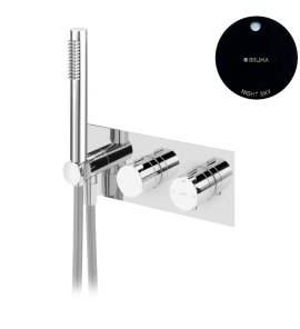 Bruma Leaf Bateria wannowo-natryskowa termostatyczna podtynkowa Night Sky 1872001NS