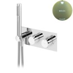 Bruma Leaf Bateria wannowo-natryskowa termostatyczna podtynkowa Sunrise 1872001SR