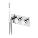 Bruma Leaf Bateria wannowo-natryskowa termostatyczna podtynkowa Chrom 1872801CR