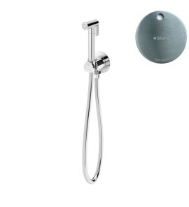 Bruma Leaf Bidetka z zaworem otwierającym/słuchawką Satinox 1451101ST