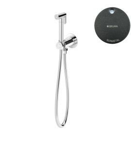 Bruma Leaf Bidetka z zaworem progresywnym Gunmetal 1451103MG