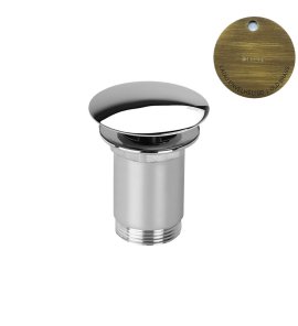 Bruma Leaf Korek Click-Clac 1 1/4' Old Brass / Vieux Laiton 1385900LE