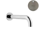 Bruma Leaf Wylewka wannowa ścienna 170 mm Morning Mist 1456403MM