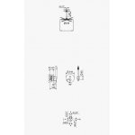 Bruma Leaf Zestaw natryskowa podtynkowy z deszczownicą Ø 230 mm Chrom 1673215CR