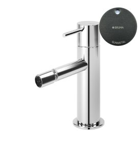 Bruma Leaf2 Bateria bidetowa jednootworowa bez korka Gunmetal 1671003MG