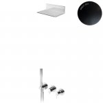 --Bruma Leaf2 Bateria natryskowa podtynkowa z deszczownicą kaskadową Night Sky 1675742NS