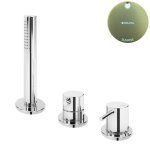 Bruma Leaf2 Bateria natryskowa stojąca z zestawem prysznicowym Sunrise 1675012SR