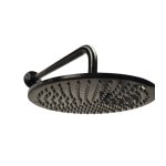   Bruma Leaf2 Bateria natryskowa podtynkowy z deszczownicą Ø25 i zestawem natryskowym Gunmetal 1673616GM W MAGAZYNIE!!