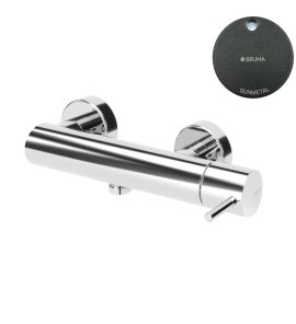 Bruma Leaf2 Bateria prysznicowa naścienna Gunmetal 1673101MG