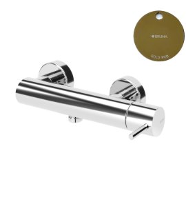 Bruma Leaf2 Bateria prysznicowa naścienna Gold PVD 1673101PO