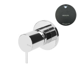 Bruma Leaf2 Bateria prysznicowa podtynkowa Gunmetal 1671202MG W MAGAZYNIE !!!