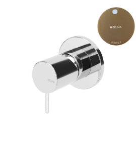 Bruma Leaf2 Bateria prysznicowa podtynkowa Sunset 1671202SS