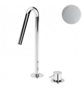 ----Bruma Leaf2 Bateria umywalkowa 2-otworowa bez korka Pure White 1672202PW