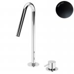 ---Bruma Leaf2 Bateria umywalkowa 2-otworowa bez korka Night Sky 1672202NS