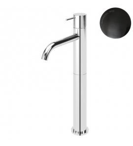 **Bruma Leaf2 Bateria umywalkowa jednootworowa bez korka Gunmetal PVD 1672102GM