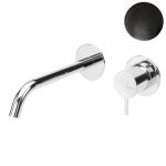   Bruma Leaf2 Bateria umywalkowa podtynkowa 230 mm Gunmetal PVD 1678402GM W MAGAZYNIE!!