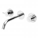 ----Bruma Leaf2 Bateria umywalkowa podtynkowa 230 mm Chrom 1672402CR