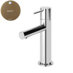 Bruma Leaf2 Bateria umywalkowa jednootworowa bez korka Sunset 1670008SS