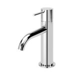 Bruma Leaf2 Bateria umywalkowa jednootworowa bez korka Chrom 1670012CR