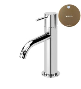 Bruma Leaf2 Bateria umywalkowa jednootworowa bez korka Sunset 1670012SS