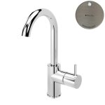 Bruma Leaf2 Bateria umywalkowa jednootworowa bez korka Morning Mist 1677102MM