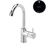 Bruma Leaf2 Bateria umywalkowa jednootworowa bez korka Night Sky 1677102NS