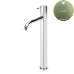 Bruma Leaf2 Bateria umywalkowa jednootworowa bez korka Sunrise 1670021SR