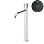 Bruma Leaf2 Bateria umywalkowa jednootworowa bez korka Gunmetal PVD 1670021GM