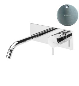 Bruma Leaf2 Bateria umywalkowa podtynkowa 200 mm Satinox 1670129ST