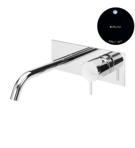 Bruma Leaf2 Bateria umywalkowa podtynkowa 200 mm Night Sky 1670129NS