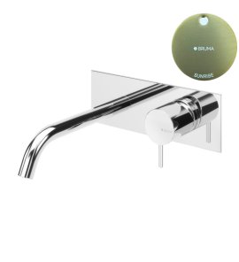 Bruma Leaf2 Bateria umywalkowa podtynkowa 200 mm Sunrise 1670129SR