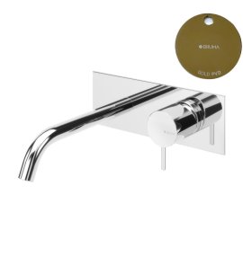 Bruma Leaf2 Bateria umywalkowa podtynkowa 150 mm Gold PVD 1670130PO